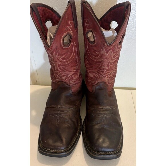 Rocky Legacy Waterproof Western Boot Red Tan Cowboy Tactile Boots Men’s Size 12M main image 4